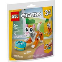 lego konstruktoris - LEGO Creator 3-in-1 Orange Cat (Polybag) 30714 - 4 nuotrauka