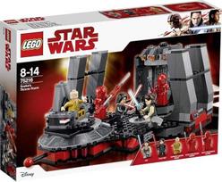 LEGO Star Wars The Last Jedi Snokeso sosto kambarys 75216