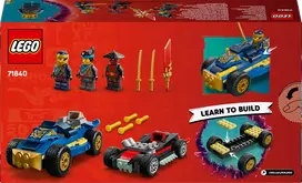 ninjago - LEGO NINJAGO Rogue ir Drikso lenktyninių automobilių kova 71840 - 2 nuotrauka