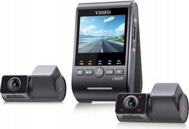 video registratoras - Viofo A329S 3CH 4K 60FPS Juodas (Black) - 1 nuotrauka