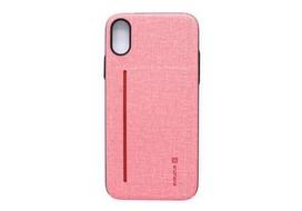Korpuso galas, galinis dangtelis Evelatus         Apple      iPhone X 6127       Pink