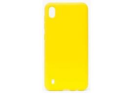 Korpuso galas, galinis dangtelis Evelatus         Samsung      A10 Soft Touch Silicone       Yellow