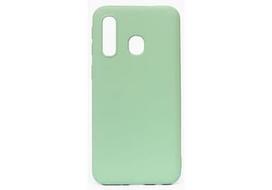 Korpuso galas, galinis dangtelis Evelatus         Samsung      A20E Soft Touch Silicone       Mint