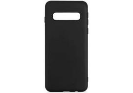 Korpuso galas, galinis dangtelis Evelatus         Samsung      S10+ Soft Silicone       Black
