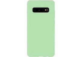 galingas - Korpuso galas, galinis dangtelis Evelatus         Samsung      S10+ Soft Silicone       Mint - 1 nuotrauka