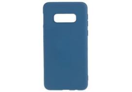 Korpuso galas, galinis dangtelis Evelatus         Samsung      S10e Soft Silicone       Dark Blue