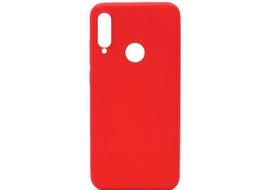 Korpuso galas, galinis dangtelis Evelatus         Huawei      P30 Lite Soft Silicone       Red