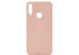 Korpuso galas, galinis dangtelis Evelatus         Huawei      P30 Lite Soft Silicone       Beige