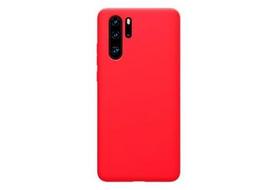 Korpuso galas, galinis dangtelis Evelatus         Huawei      P30 Pro Soft Silicone       Red