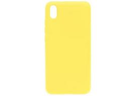 Korpuso galas, galinis dangtelis Evelatus         Xiaomi      Redmi 7a Soft Silicone       Yellow