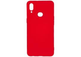 Korpuso galas, galinis dangtelis Evelatus         Samsung      A10s Soft Touch Silicone       Red