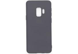 Korpuso galas, galinis dangtelis Evelatus         Samsung      S9 Soft Touch Silicone       Black