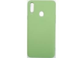 Korpuso galas, galinis dangtelis Evelatus         Samsung      A10s Soft Touch Silicone       Green