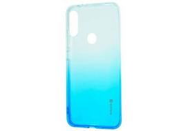 Nugarėlės dėklas Evelatus         Huawei      P Smart 2019 Gradient TPU Case       Blue
