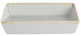 Porland Seasons Serving Plate With Edges 16.5x10.1cm Grey