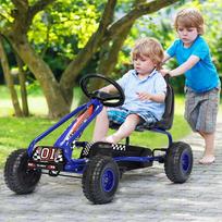 Automobilis su pedalais VLX 90254, mėlynas
