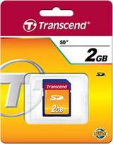 kartu saugu - Atminties kortelė Transcend SD 2GB - 2 nuotrauka