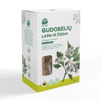 vaistazoliu -  ACORUS GUDOBELIŲ LAPAI IR ŽIEDAI, žolelių arbata, 25 g - 1 nuotrauka
