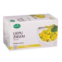  ACORUS LIEPŲ ŽIEDAI, 1,5 g, žolelių arbata, 24 vnt.