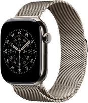 Apple Milanese Loop, 46mm, S/M, natural stainless steel - Dirželis