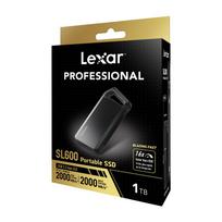 lexar ssd - External SSD|LEXAR|SL600|1TB|USB 3.2|Write speed 2000MBytes/sec|Read speed 2000MBytes/sec|LSL600X001T-RNBNG - 2 nuotrauka