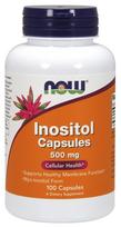 kapsules - NOW Foods Inozitolis, 500mg, 100 kapsulių - 1 nuotrauka