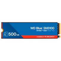 western digital 500gb ssd nvme - Western Digital WD Blue SN5100 500GB M.2 NVMe SSD - 2 nuotrauka