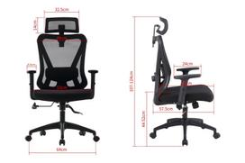 office chair - Activejet T5 ergonominė biuro kėdė juoda - 6 nuotrauka
