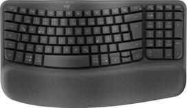 LOGITECH Wave Bluetooth ergonomic keyboard - OFFWHITE - NORDIC | 920-012299