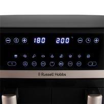 russell hobbs gruzdintuve - Russell Hobbs SatisFry Dual Basket 27680-56 Juodas (Black) - 6 nuotrauka