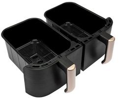 russell hobbs gruzdintuve - Russell Hobbs SatisFry Dual Basket 27680-56 Juodas (Black) - 12 nuotrauka