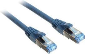 InLine Patch kabelis sieciowy Cat.6A, S/FTP (PiMf), 500MHz, mėlyna, 2m (76802B)