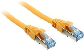 InLine 5m Cat.6(A) S-STP/PiMF - 5 m - RJ-45 - RJ-45 - Geltona