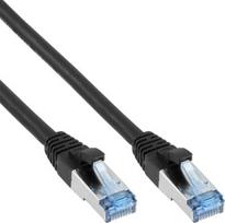vario laidas - InLine Komutacinis kabelis - S / FTP (PiMf) - Cat.6A - 500MHz - Halogen Free - Copper - Juodas - 15m (76815S) - 1 nuotrauka