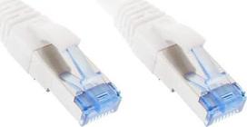 InLine Komutacinis kabelis - S / FTP (PiMf) - Cat.6A - 500MHz - Halogen Free - Copper - Baltas - 20m (76820W)
