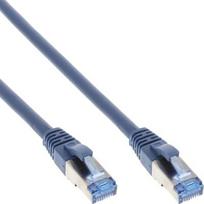 InLine Komutacinis kabelis - S / FTP (PiMf) - Cat.6A - 500MHz - Halogen Free - Copper - Mėlyna - 15m (76815B)