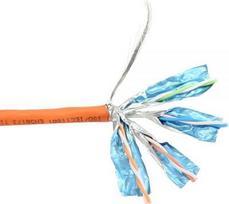 InLine Kabelis instalacyjny 250MHz S-STP, Cat.6, CU, AWG23, halogen free, 100m (70501)