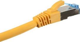 InLine Patch kabelis sieciowy Cat.6A, S/FTP (PiMf), 500MHz, geltona, 7,5m (76807Y)