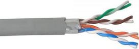 InLine Wytrzymały kabelis instalacyjny F/UTP, Cat.5e, AWG24, CCA, PVC, 100m (73198)