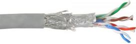 InLine Wytrzymały kabelis instalacyjny SF/UTP, Cat.5e, AWG24, CCA, PVC, 100m (73099)