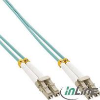 InLine 50m LC/LC OM3 - 50 m - LC - LC - Male/Male - Turquoise