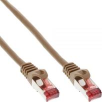 InLine Patchcord S/FTP, PiMF, Cat.6, 250MHz, PVC, ruda 25m (76425K)