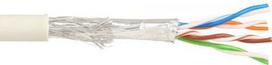 InLine Patchcord sieciowy SF/UTP, Cat.5e, AWG26, CCA, PVC, 100m (72099)