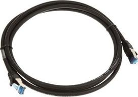 InLine Cat.6A 2m - 2 m - RJ-45 - RJ-45 - Juodas