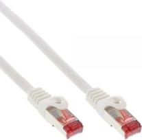InLine Patchcord S/FTP, PiMF, Cat.6, PVC, baltas 30m (76430W)