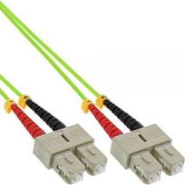 optical cable - InLine Patchcord światłowodowy Duplex SC/SC, 50/125µm, OM5, 5m (83505Q) - 1 nuotrauka