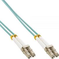InLine Światłowód Duplex LC/LC 50/125µm OM3 7.5m mėlyna (88547O)