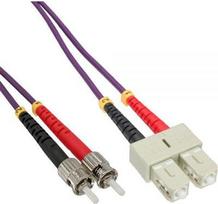 InLine Patchcord światłowodowy SC/ST, 50/125µm, OM4 10m (82510P)