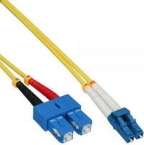 InLine Patchcord światłowodowy LC/SC, 9/125µm, OS2, 20m (88656B)