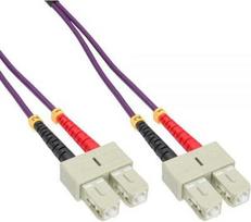 InLine Patchcord światłowodowy SC/SC, 50/125µm, OM4 7.5m (83575P)